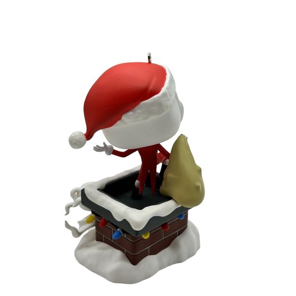 Hallmark NBC Jack Skellington and Zero Funko Pop Christmas Ornament 2023 NIB - Picture 7 of 10